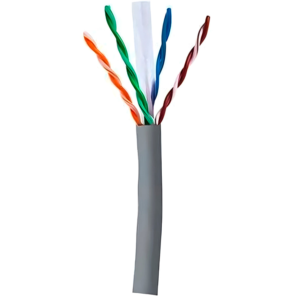 Metro Cabo de Rede Impact Giga UTP Cat6 4P IG6CCZ Intelbras, 100% Cobre - Cinza